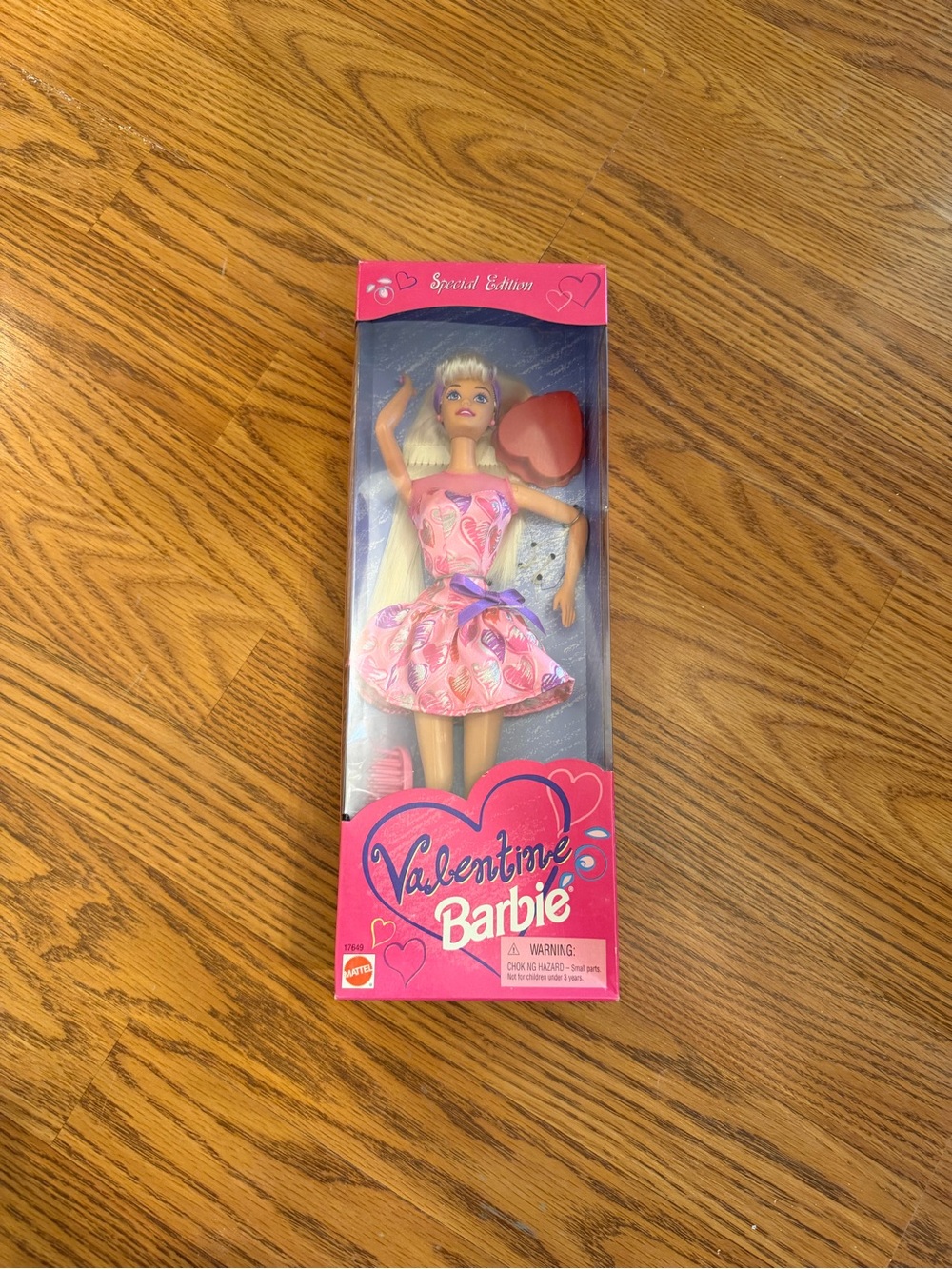 1997 Special Edition Valentine Barbie Doll (Mattel model #17649)